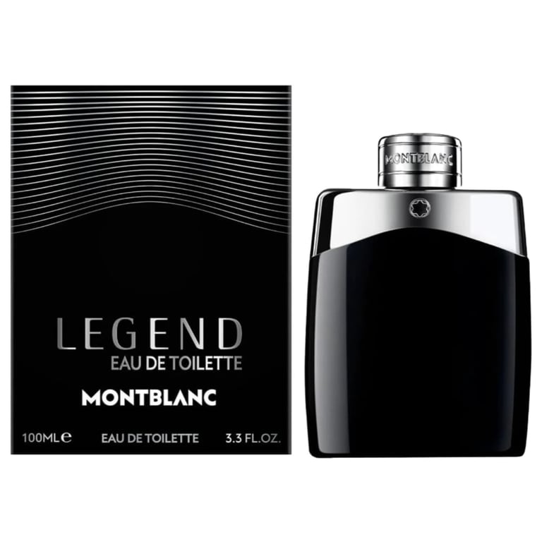 Montblanc Legend Eau de Toilette bottle with packaging box showing 100ml size
